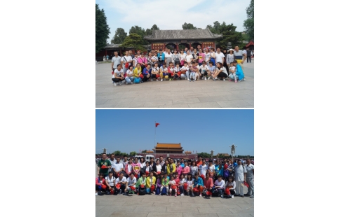 公司組織全體員工北京、天津游